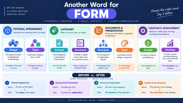 Another Word for Form