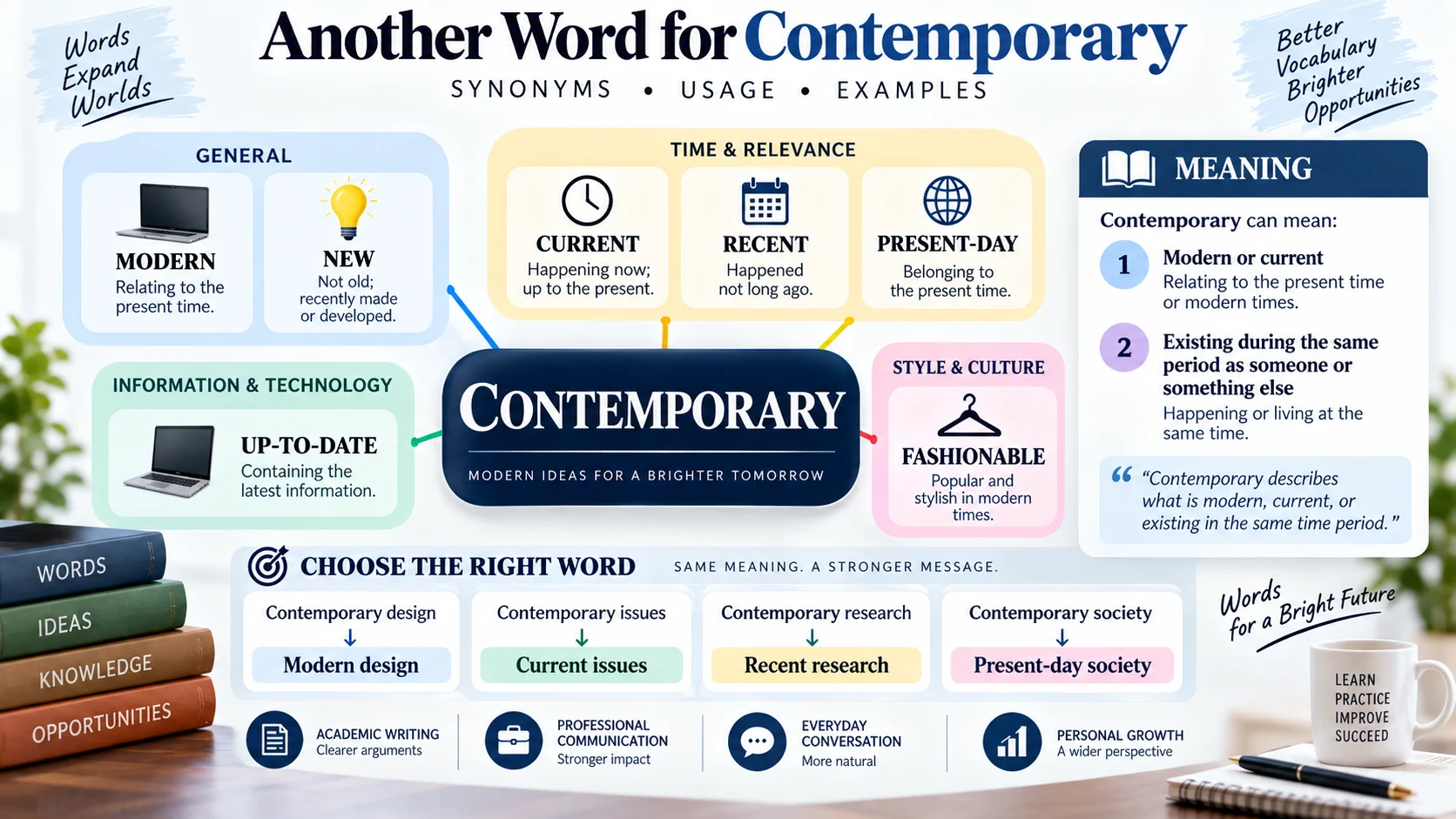 another word for contemporary