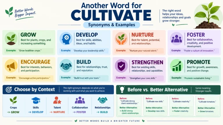 another word for cultivate