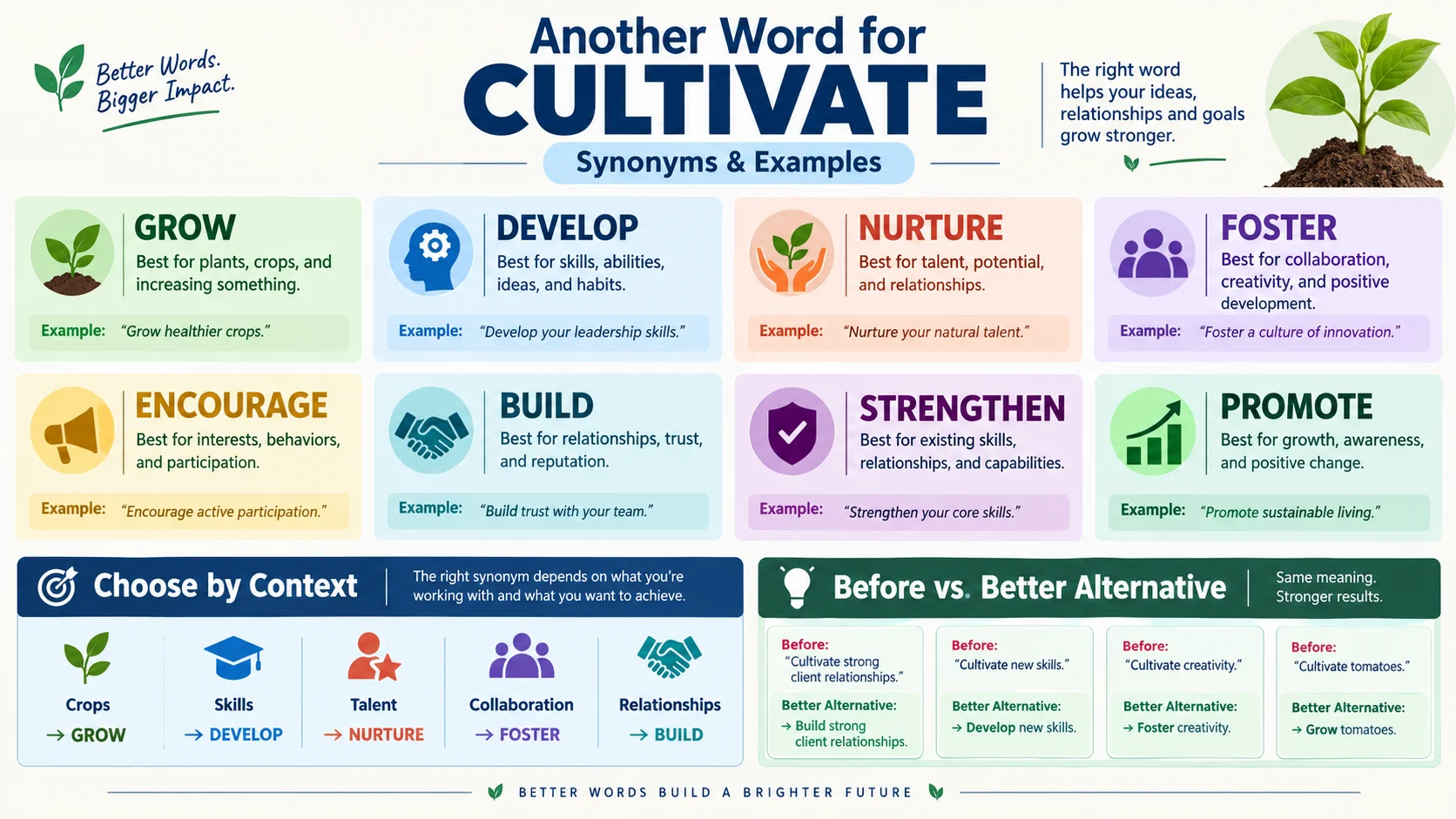another word for cultivate