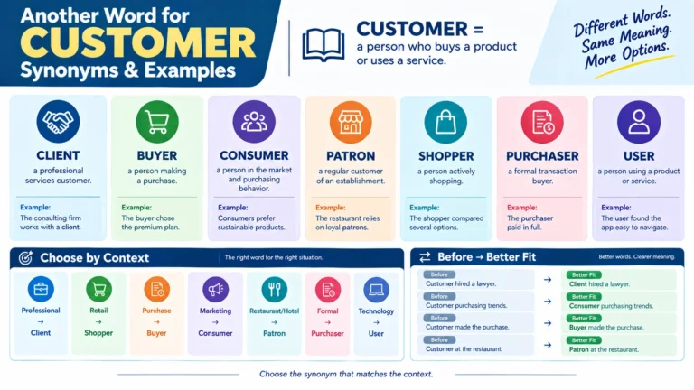 another word for customer