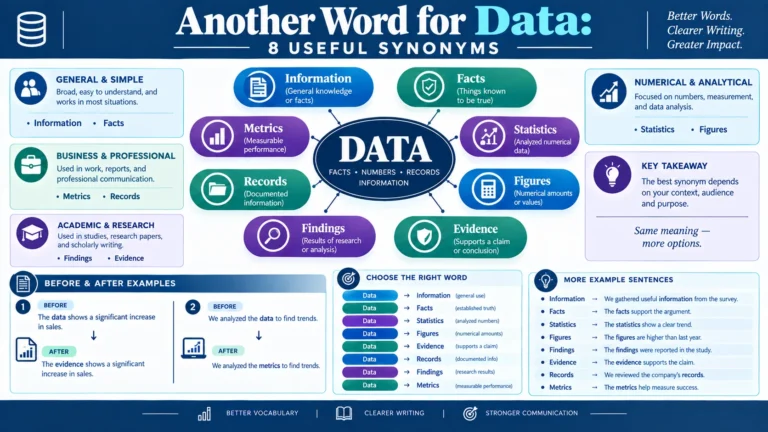 another word for data