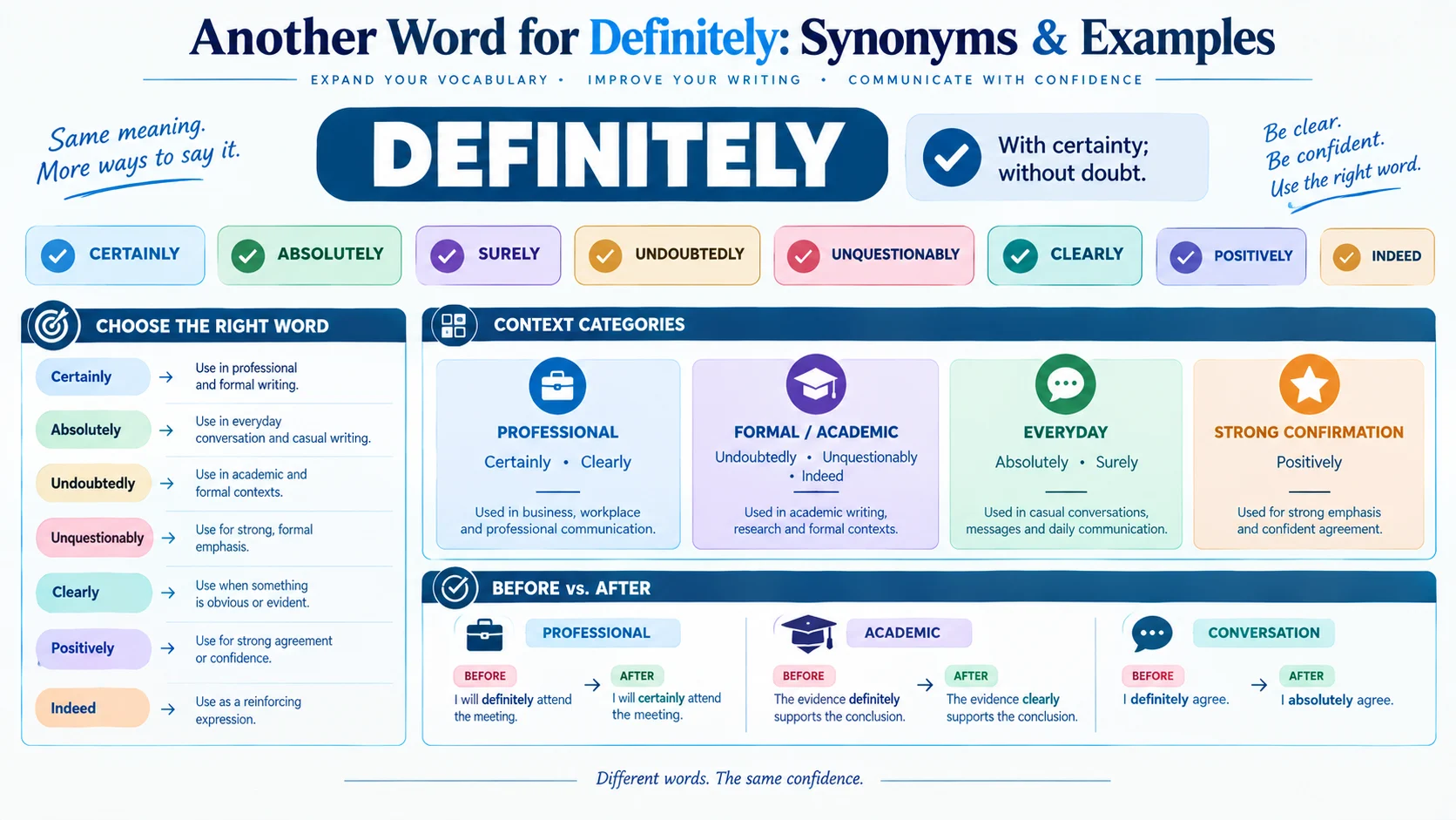 another word for definitely