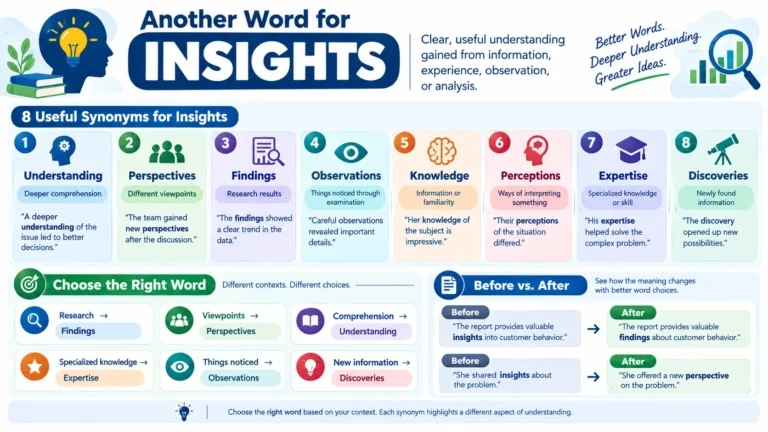 another word for insights