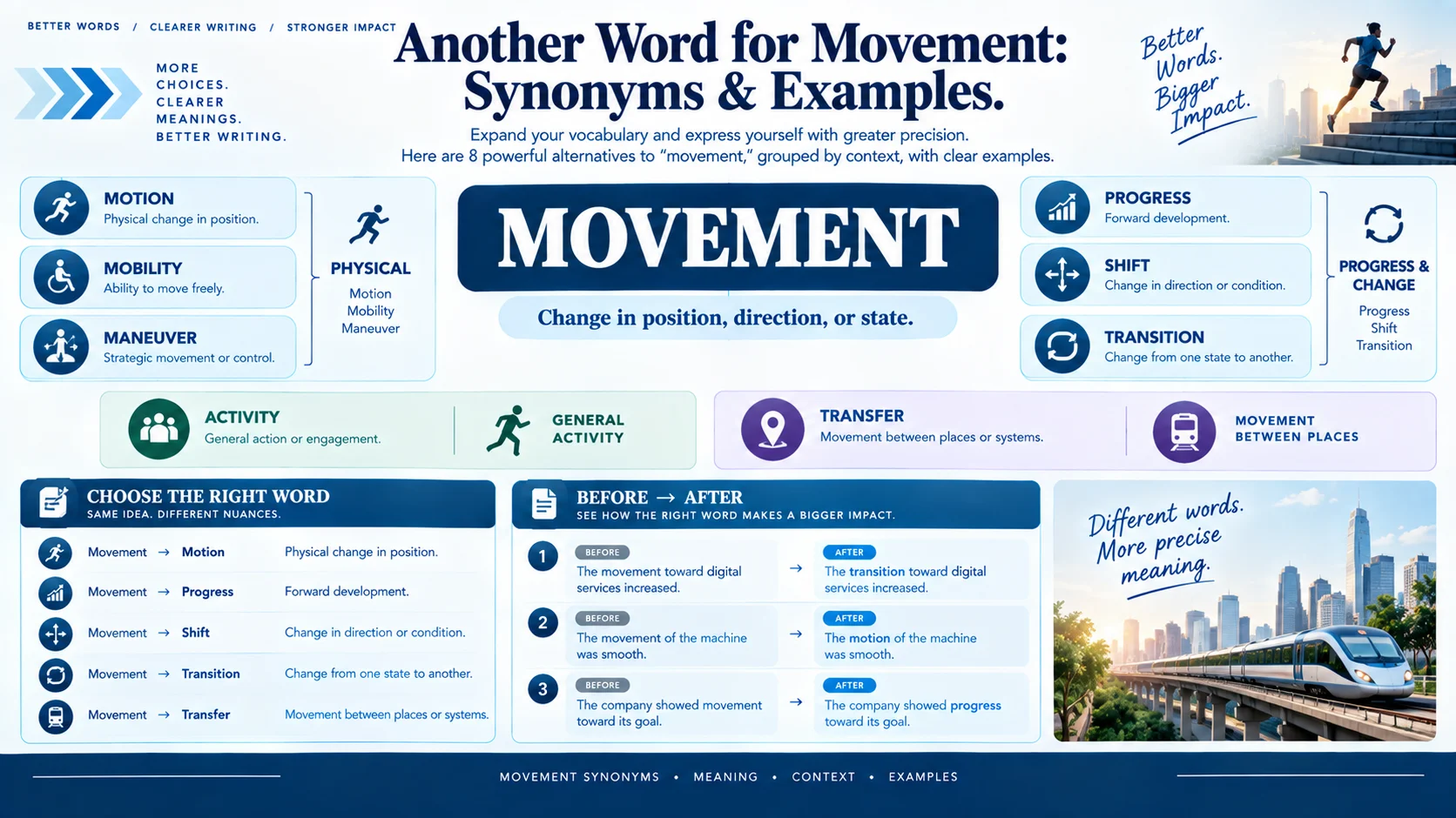 another word for movement