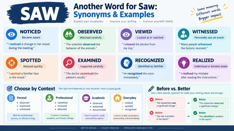 another word for saw