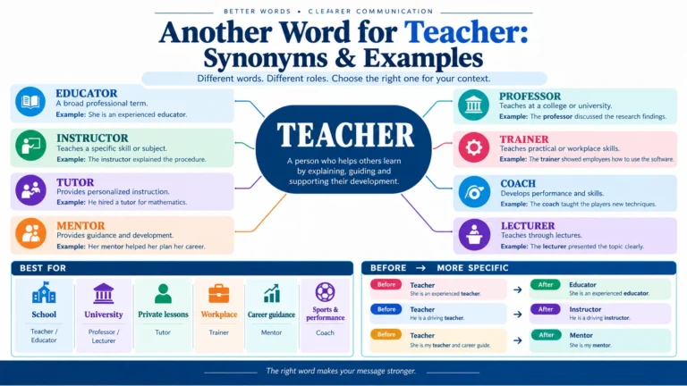another word for teacher