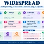 another word for widespread