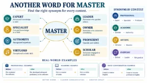 another word for master