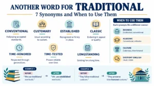 another word for traditional
