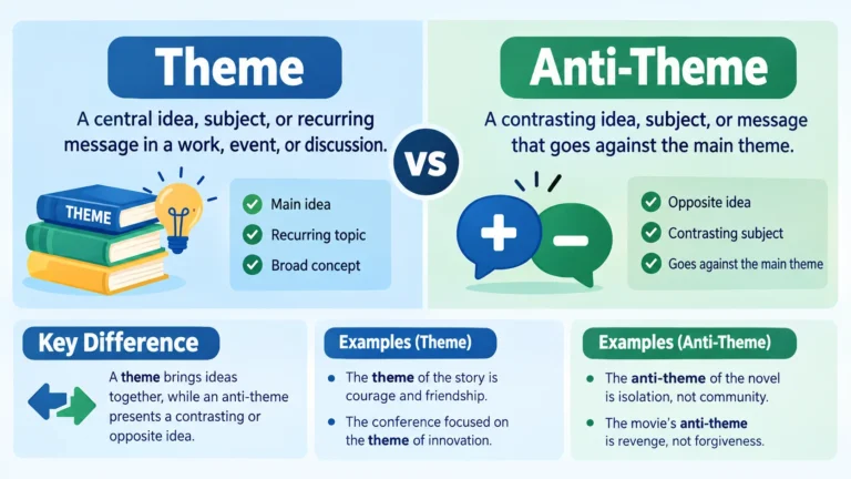 antonyms for theme