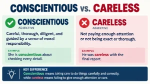 antonyms of conscientious