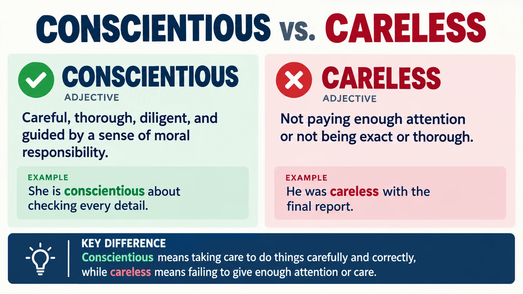 antonyms of conscientious